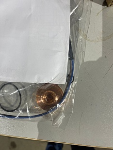 Медный электрод амперометрического датчика хлора